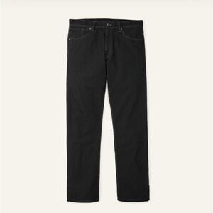 Filson Original Dry Tin Cloth Straight Leg Pant—Size 40x30–Color: Raven
